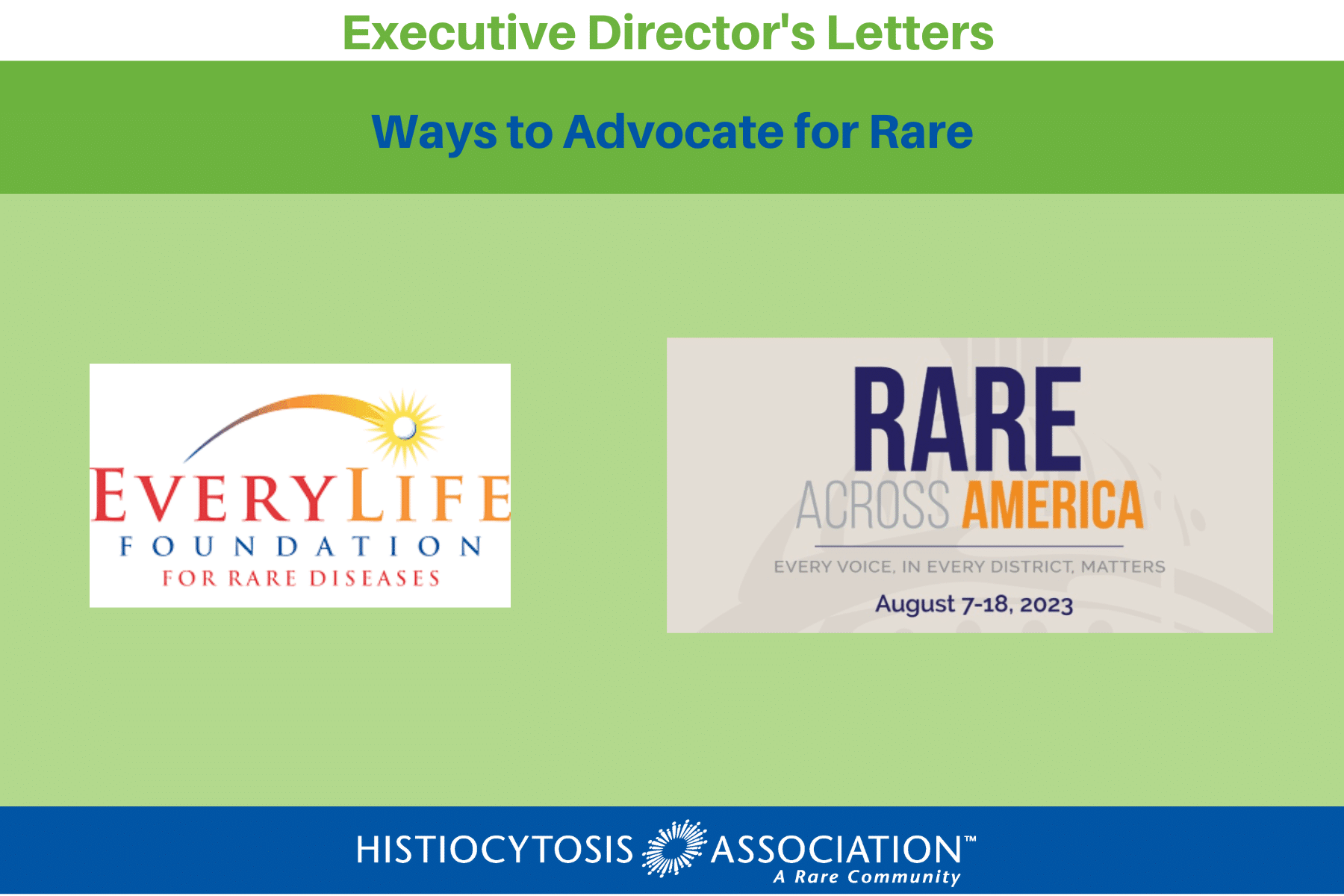 Ways to Advocate for Rare