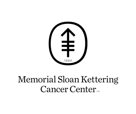 Logo for the memorial sloan kettering cancer center (MSK)